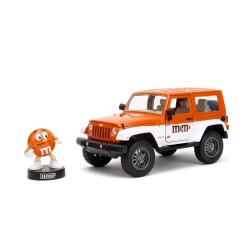 Jeep Wrangler W/M&M's Orange Figure HOLLYWOOD RIDES 2007 - Jada