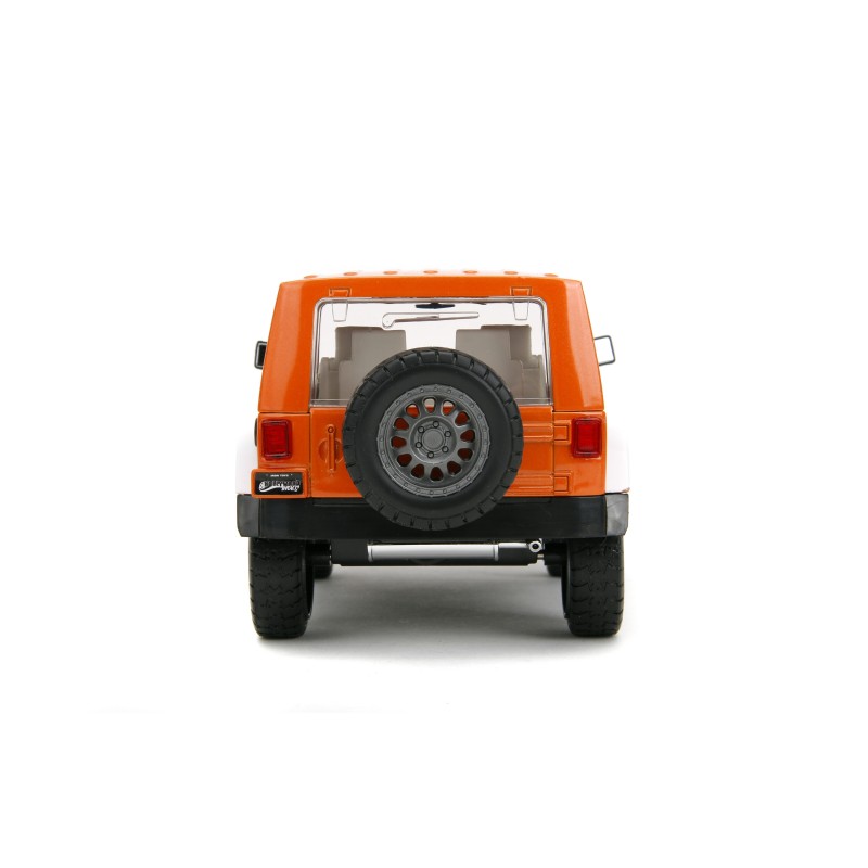 Jeep Wrangler W/M&M's Orange Figure HOLLYWOOD RIDES 2007 - Jada