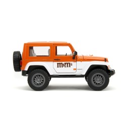 Jeep Wrangler W/M&M's Orange Figure HOLLYWOOD RIDES 2007 - Jada