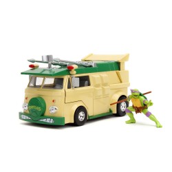Party Van W/ Donatello Figure HOLLYWOOD RIDES - Jada