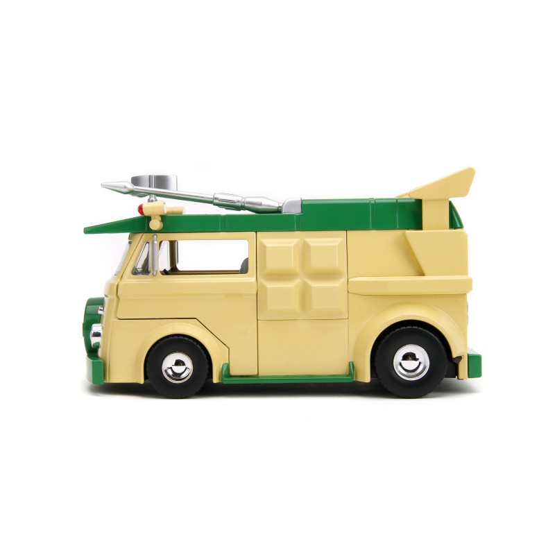 Party Van W/ Donatello Figure HOLLYWOOD RIDES - Jada