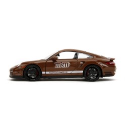 Porsche 911 Turbo W/M&M's Brown Figure HOLLYWOOD RIDES 2007 - Jada