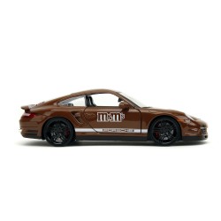 Porsche 911 Turbo W/M&M's Brown Figure HOLLYWOOD RIDES 2007 - Jada