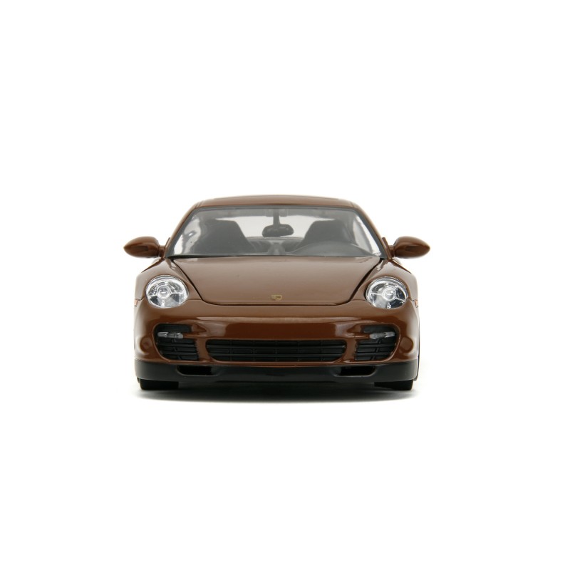 Porsche 911 Turbo W/M&M's Brown Figure HOLLYWOOD RIDES 2007 - Jada