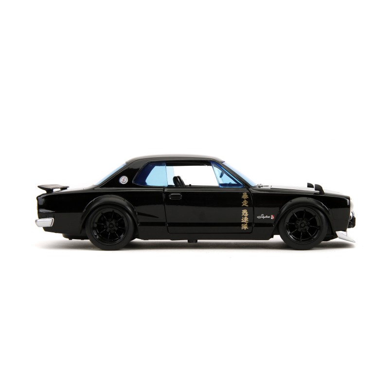 Nissan Skyline GTR W/Mikey Figure HOLLYWOOD RIDES - Jada