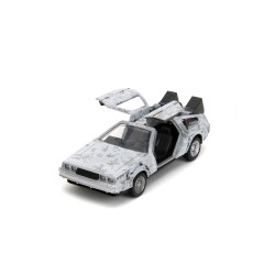 Time Machine Frost camo BTTF 1 HOLLYWOOD RIDES - Jada