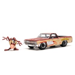 Chevrolet El Camino W/Taz Figure HOLLYWOOD RIDES - Jada