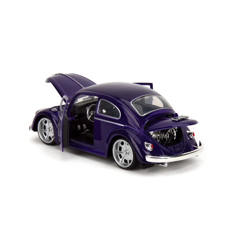 Volkswagen Beetle W/Wednesday figure HOLLYWOOD RIDES - Jada