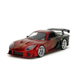 Mazda RX-7 Widebody PINK SLIPS 1995 - Jada Mazda RX-7 Widebody PINK SLIPS 1995 - Jada