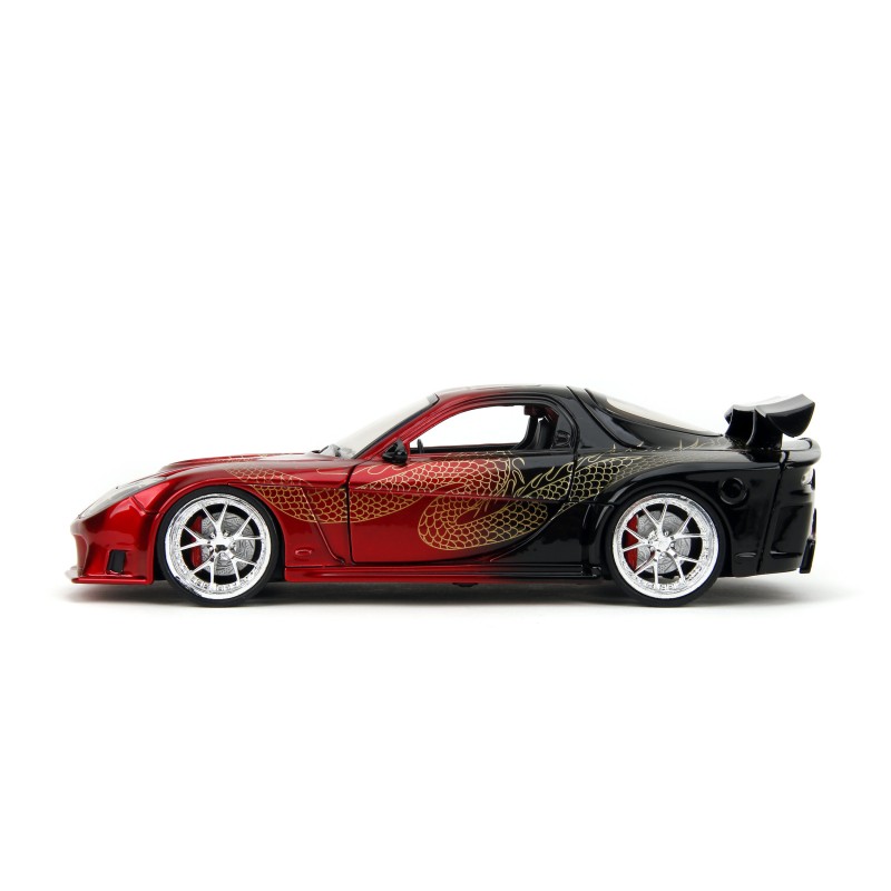 Mazda RX-7 Widebody PINK SLIPS 1995 - Jada Mazda RX-7 Widebody PINK SLIPS 1995 - Jada