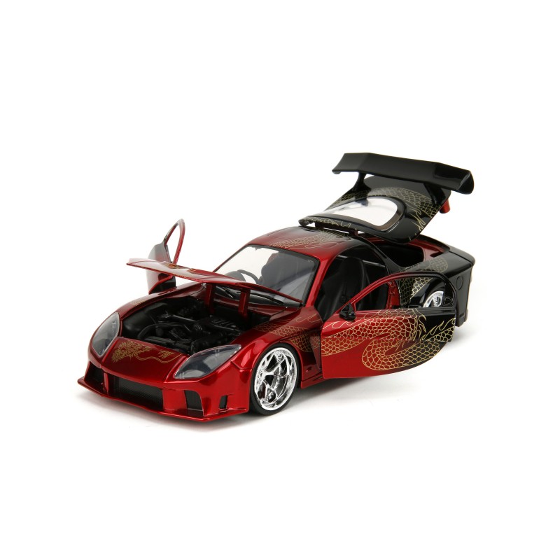 Mazda RX-7 Widebody PINK SLIPS 1995 - Jada Mazda RX-7 Widebody PINK SLIPS 1995 - Jada