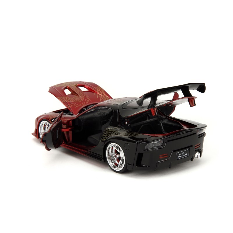 Mazda RX-7 Widebody PINK SLIPS 1995 - Jada Mazda RX-7 Widebody PINK SLIPS 1995 - Jada