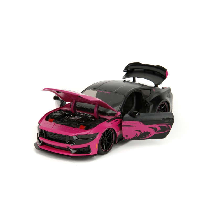 Ford Mustang Dark Horse PINK SLIPS 2024 - Jada Ford Mustang Dark Horse PINK SLIPS 2024 - Jada
