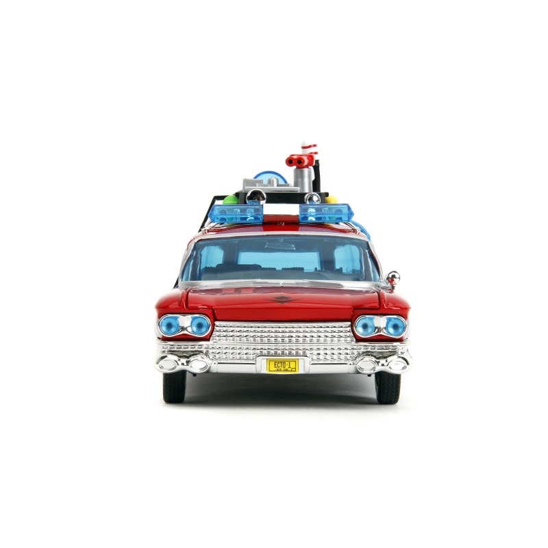 Cadillac Ghostbusters ECTO-1 X Transformers Optimus Prime HOLLYWOOD RIDES - Jada