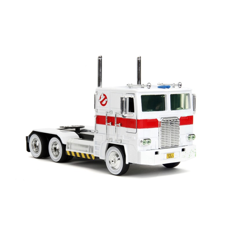 Optimus Prime X Ecto-1 Graphics TRANSFORMERS - Jada