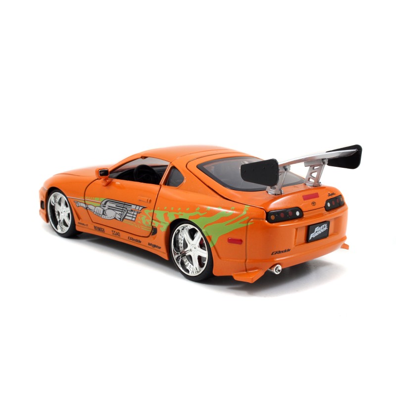 Toyota Supra W/Brian O'Conner Figure FF 1995 - Jada Toyota Supra W/Brian O'Conner Figure FF 1995 - Jada