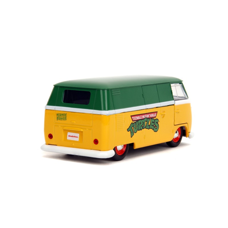 Volkswagen Bus Tortues Ninja HOLLYWOOD RIDES 1961 - Jada Volkswagen Bus Tortues Ninja HOLLYWOOD RIDES 1961 - Jada