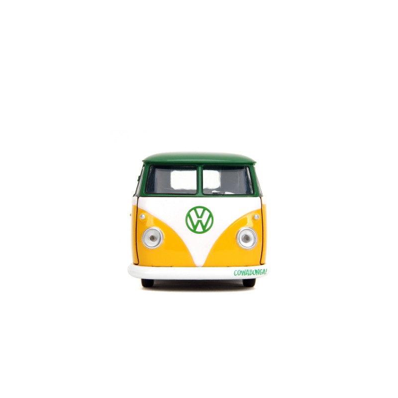 Volkswagen Bus Tortues Ninja HOLLYWOOD RIDES 1961 - Jada Volkswagen Bus Tortues Ninja HOLLYWOOD RIDES 1961 - Jada