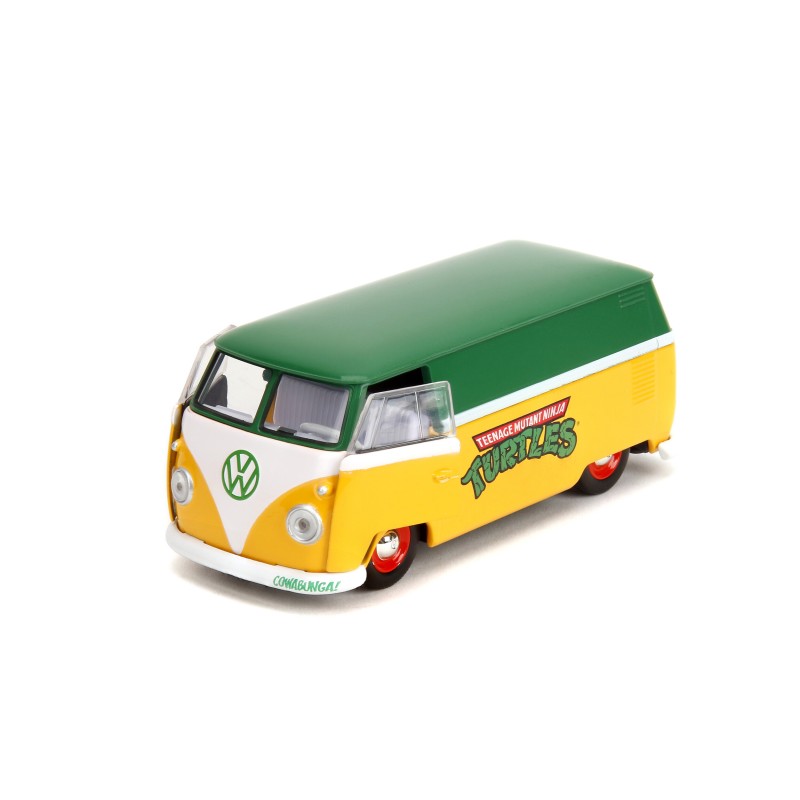 Volkswagen Bus Tortues Ninja HOLLYWOOD RIDES 1961 - Jada Volkswagen Bus Tortues Ninja HOLLYWOOD RIDES 1961 - Jada