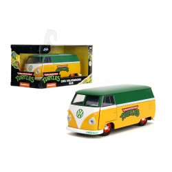 Volkswagen Bus Tortues Ninja HOLLYWOOD RIDES 1961 - Jada Volkswagen Bus Tortues Ninja HOLLYWOOD RIDES 1961 - Jada