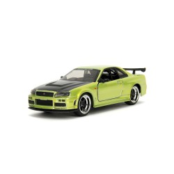 Nissan Skyline GT-R (R34) PINK SLIPS 2002 - Jada Nissan Skyline GT-R (R34) PINK SLIPS 2002 - Jada