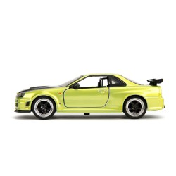 Nissan Skyline GT-R (R34) PINK SLIPS 2002 - Jada Nissan Skyline GT-R (R34) PINK SLIPS 2002 - Jada