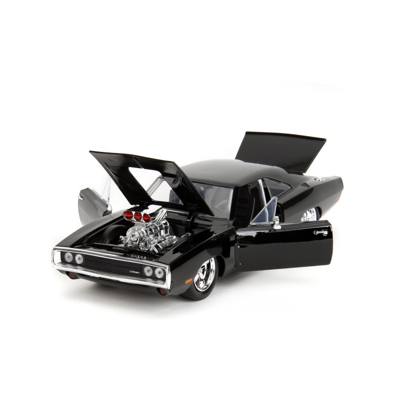 Dodge Charger W/Dom Toeretto Figure FF 1970 - Jada
