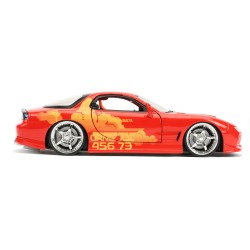 Mazda RX-7 Orange Julius's FF 1993 - Jada Mazda RX-7 Orange Julius's FF 1993 - Jada