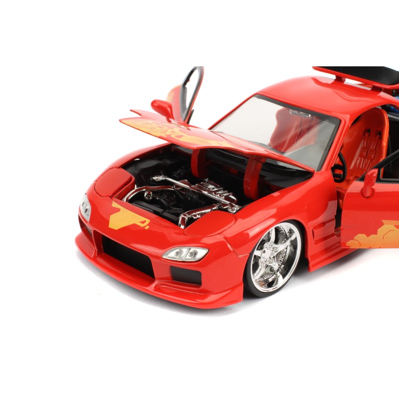 Mazda RX-7 Orange Julius's FF 1993 - Jada Mazda RX-7 Orange Julius's FF 1993 - Jada