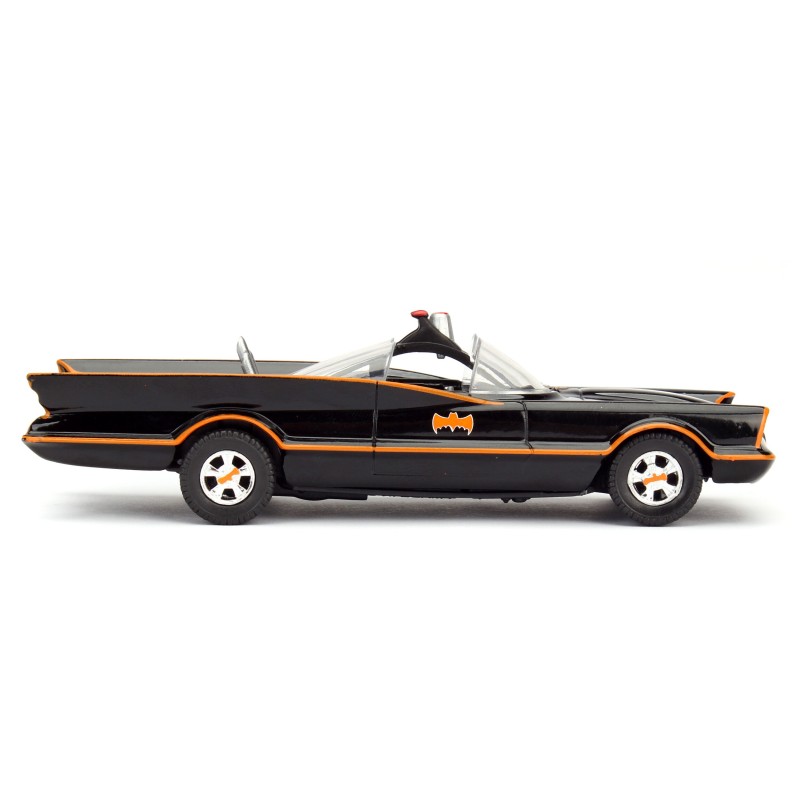 Batmobile Classic Free Rolling DC COMICS 1966 - Jada Batmobile Classic Free Rolling DC COMICS 1966 - Jada