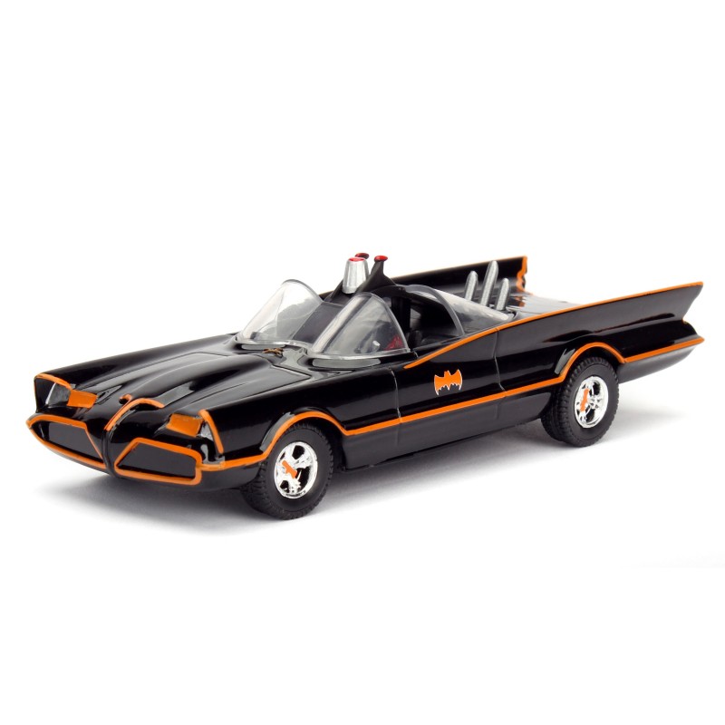 Batmobile Classic Free Rolling DC COMICS 1966 - Jada Batmobile Classic Free Rolling DC COMICS 1966 - Jada