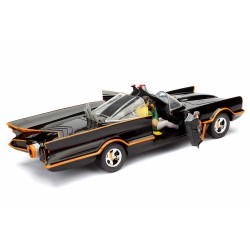 Batmobile Classic W/Batman&Robin Figure DC COMICS 1966 - Jada