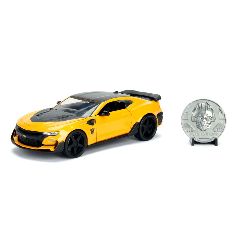 Chevrolet Chevy Camaro Bumblebee W/Diecast Collectible TRANSFORMERS 2016 - Jada