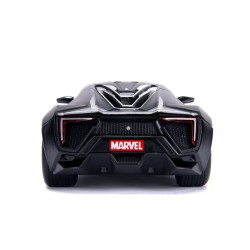W Motors Lykan Hypersport W/Black Panther MARVEL 2012 - Jada W Motors Lykan Hypersport W/Black Panther MARVEL 2012 - Jada