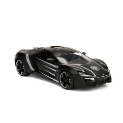 W Motors Lykan Hypersport W/Black Panther MARVEL 2012 - Jada W Motors Lykan Hypersport W/Black Panther MARVEL 2012 - Jada