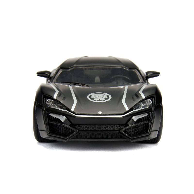 W Motors Lykan Hypersport W/Black Panther MARVEL 2012 - Jada W Motors Lykan Hypersport W/Black Panther MARVEL 2012 - Jada