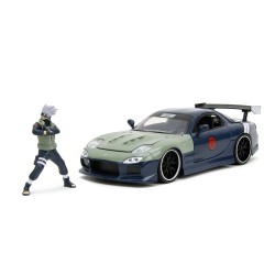 Mazda RX-7 W/Kakashi Figure HOLLYWOOD RIDES 1995 - Jada