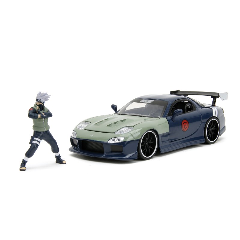 Mazda RX-7 W/Kakashi Figure HOLLYWOOD RIDES 1995 - Jada