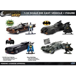 Batmobile 6 pcs Assortment DC COMICS - Jada