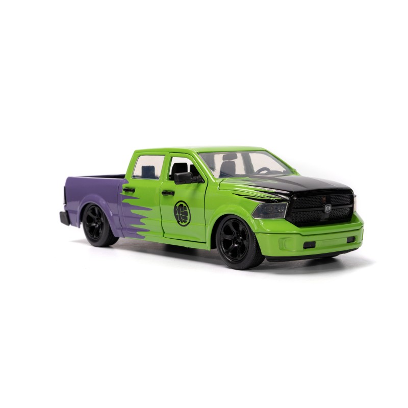 Dodge Ram 1500 W/ Hulk Figure MARVEL 2014 - Jada