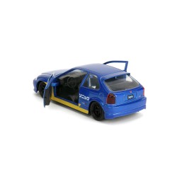 Honda Civic Type-R W/ SONIC Figure HOLLYWOOD RIDES 1997 - Jada