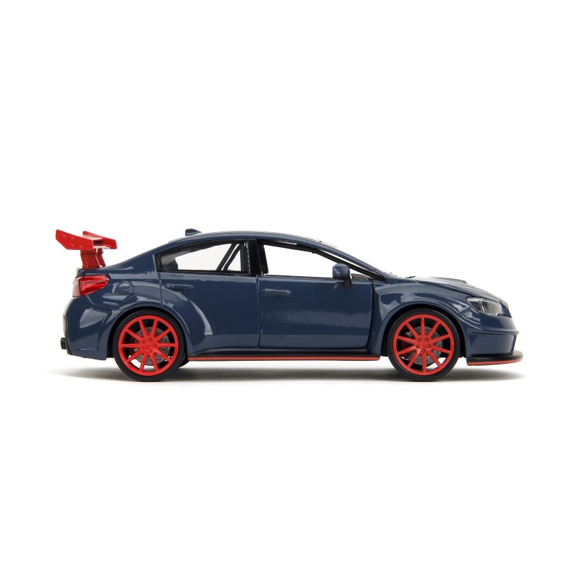 Subaru WRX STi W/Yuji Itadori Figure HOLLYWOOD RIDES - Jada