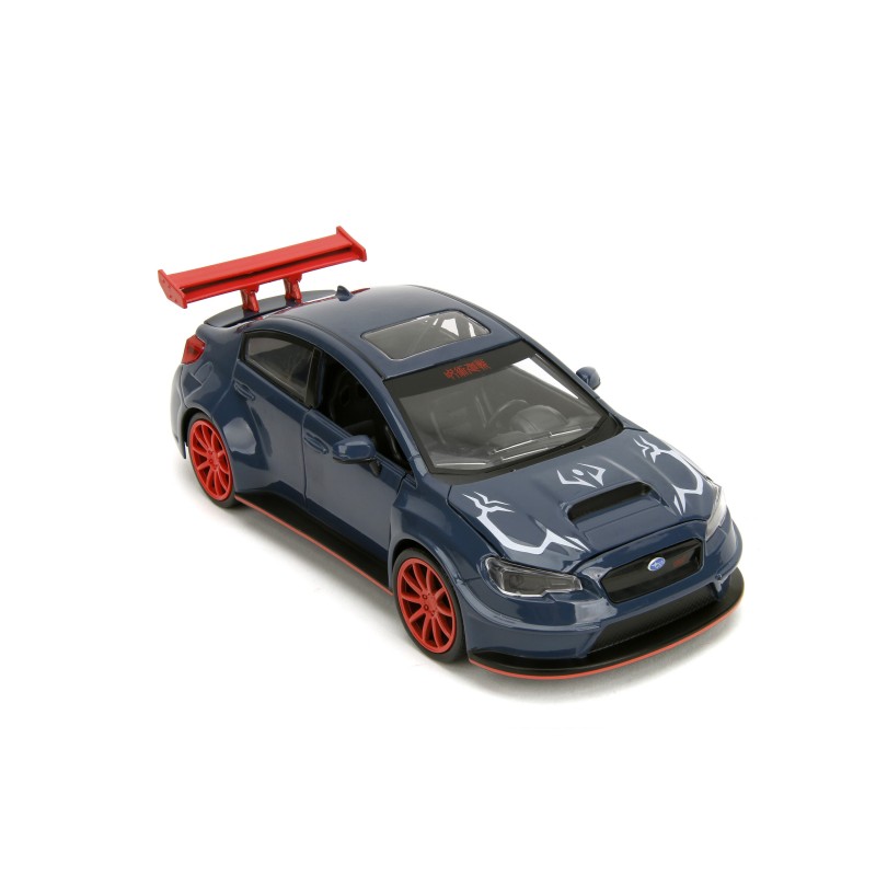 Subaru WRX STi W/Yuji Itadori Figure HOLLYWOOD RIDES - Jada