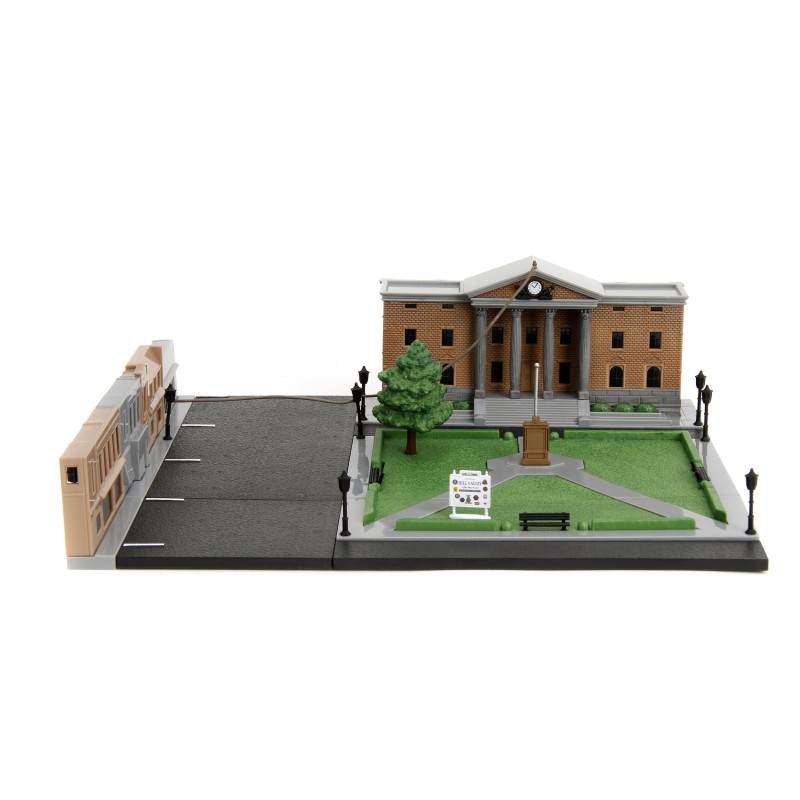 Diorama BTTF Hill Valley Courthouse HOLLYWOOD RIDES - Jada