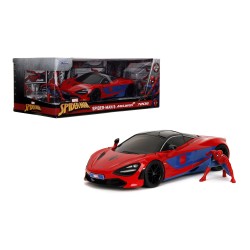 McLaren 720S W/Spiderman Figure MARVEL - Jada