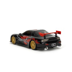 Mazda RX-7 W/Lab Monkeys Figure HOLLYWOOD RIDES - Jada