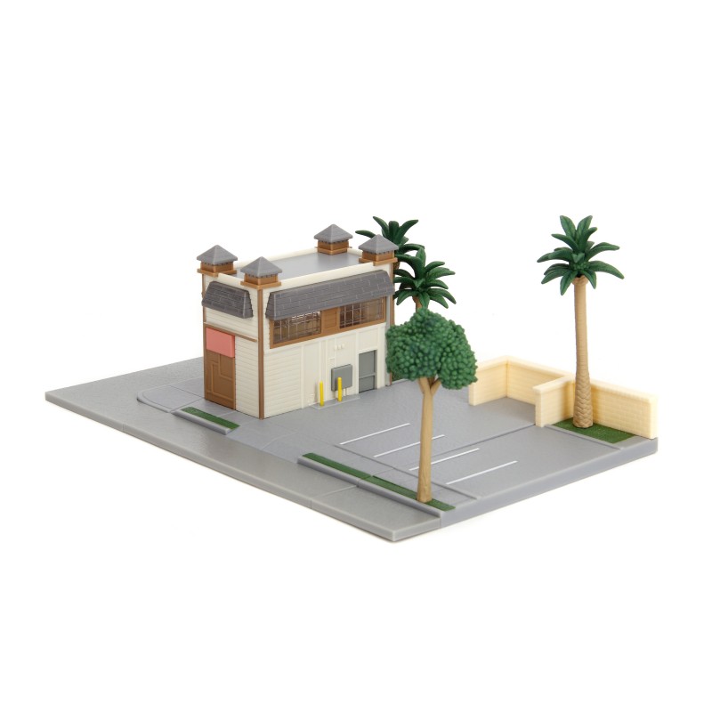 Fast and Furious Torreto's Cafe W/2 Vehicles FF - Jada