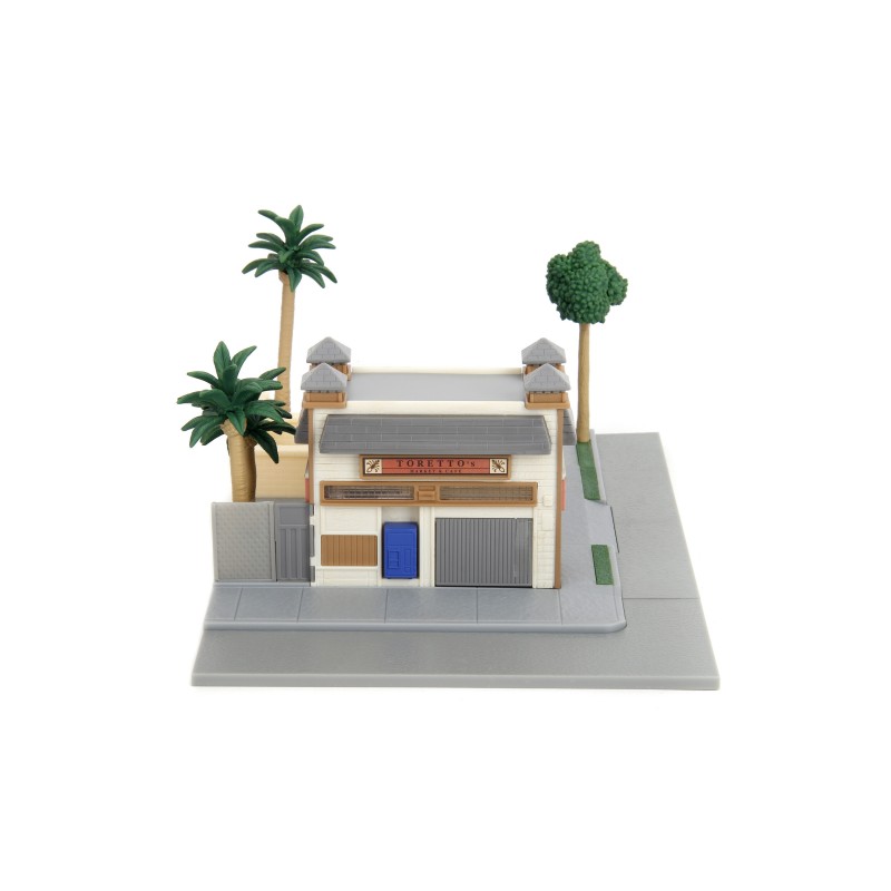 Fast and Furious Torreto's Cafe W/2 Vehicles FF - Jada