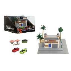 Fast and Furious Torreto's Cafe W/2 Vehicles FF - Jada