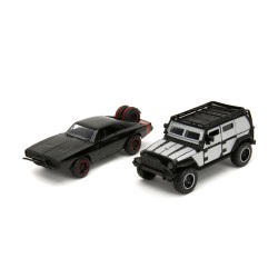 Twin pack Jeep Wrangler / Dodge Charger off-road FF - Jada